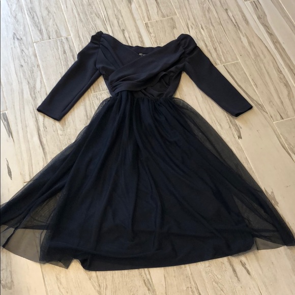 Zara TULLE MIDI DRESS-TRENDING PICKS NWOT Sz Xs - Picture 4 of 6